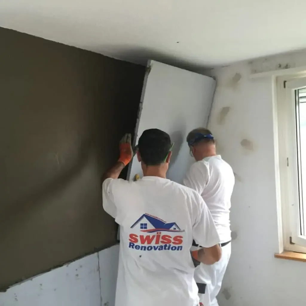 Kalziumsilikatplatten- Swiss Renovation